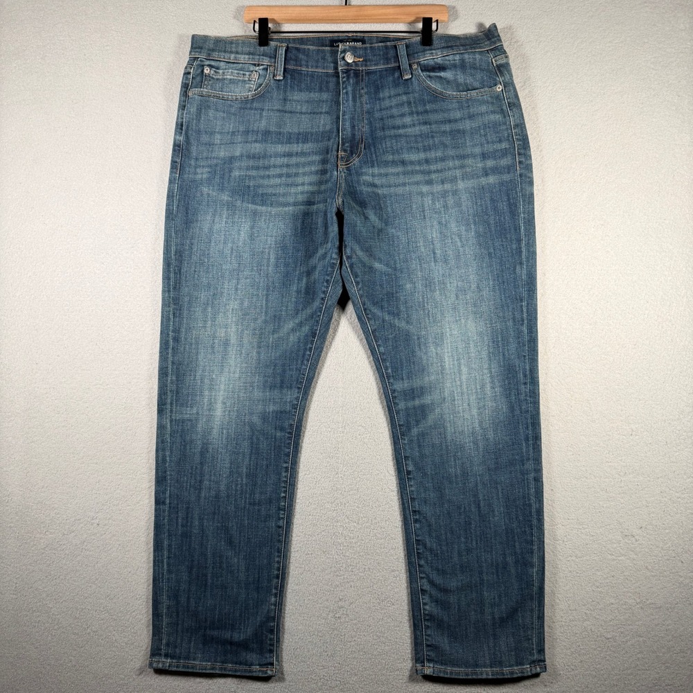 Lucky Brand 410 Athletic Slim Mens Jeans 40x30 Medium Wash 7M12408 Blue Denim